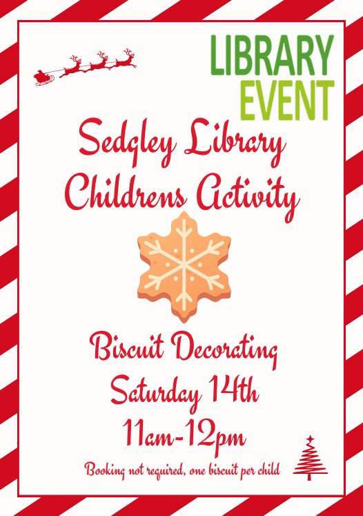 Sedgley Library - Children's Biscuit Decorating